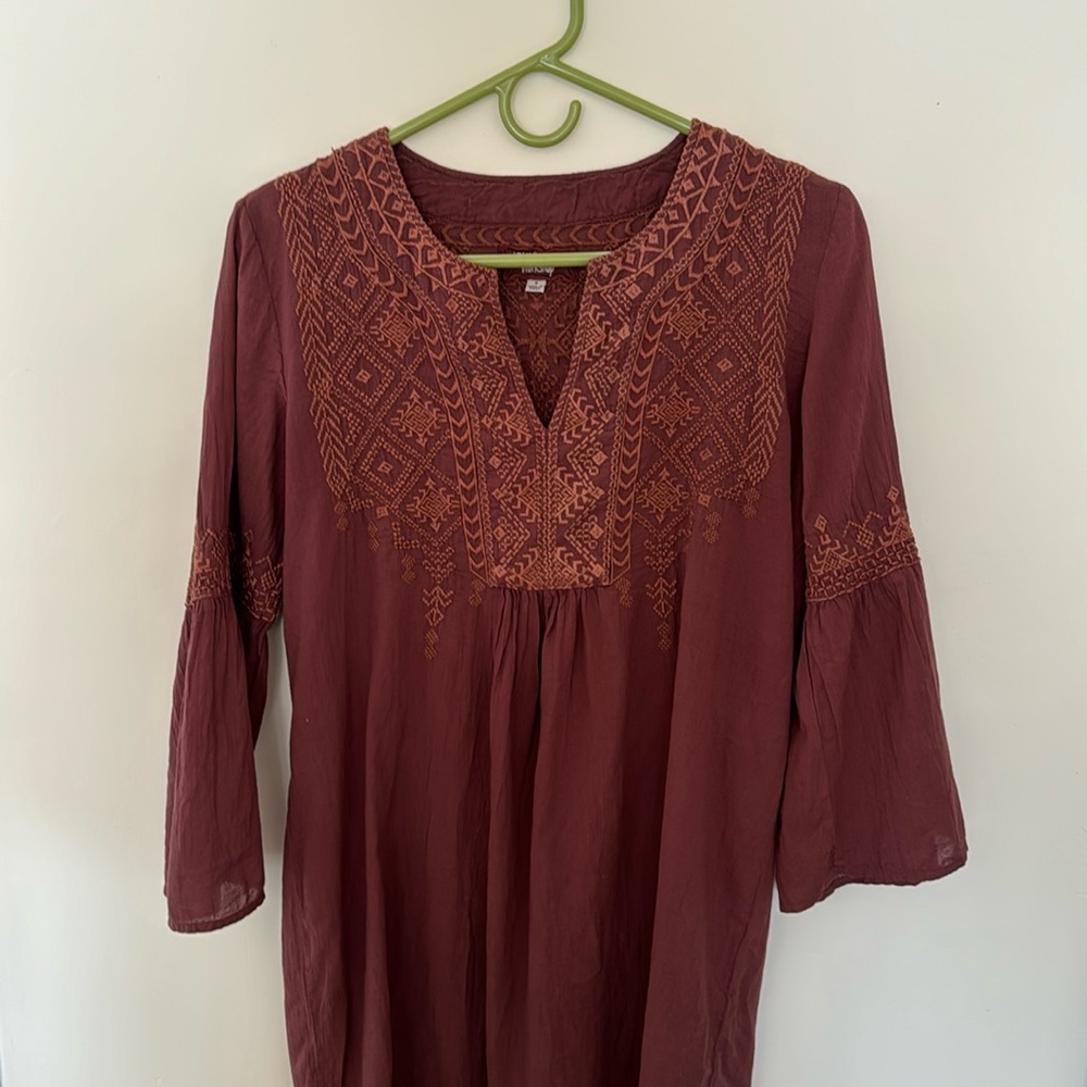 Johnny Was Workshop Tunic Size Small